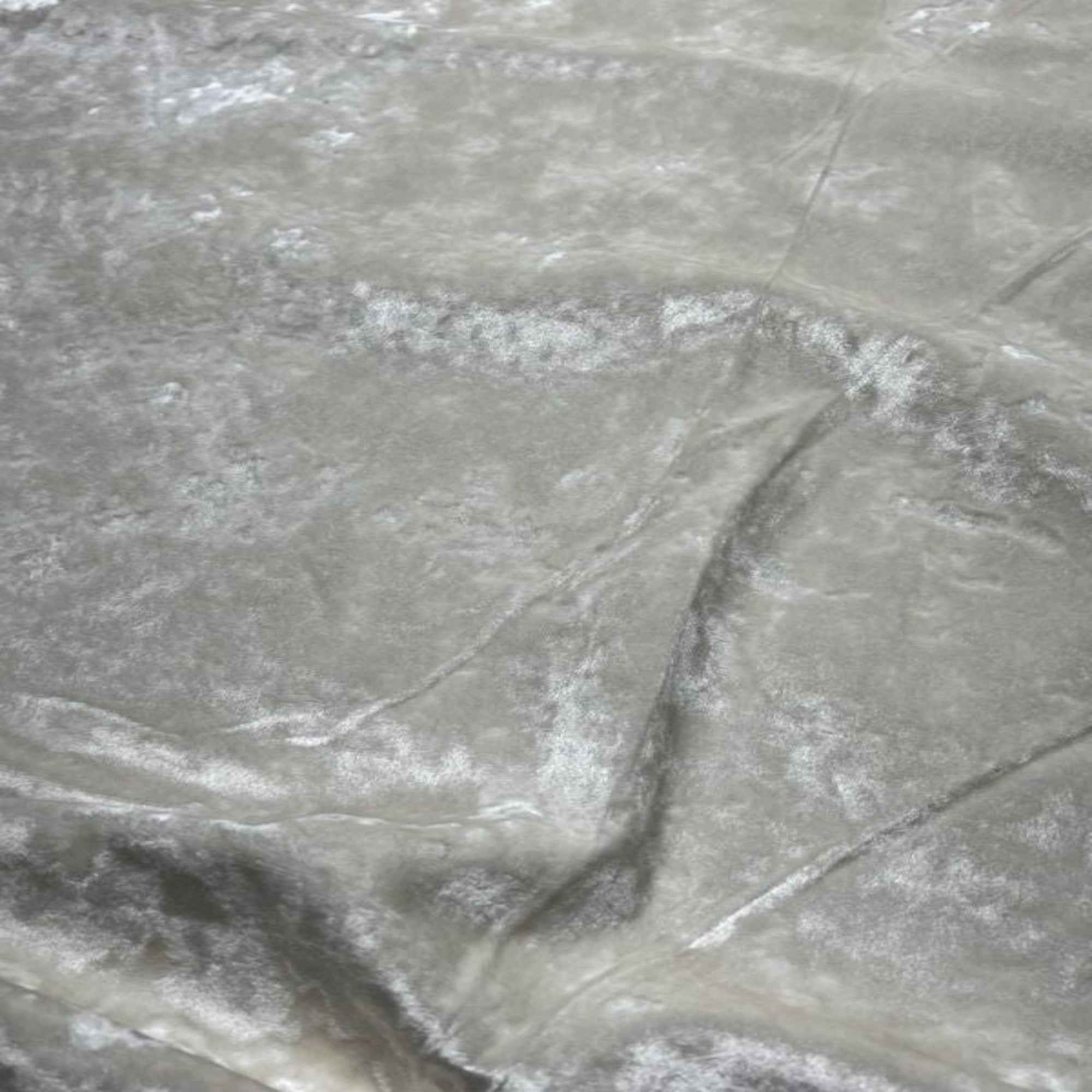 Eggshell Riverdale Crushed Velvet - Custom Tablecloths