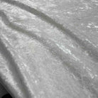 White Riverdale Crushed Velvet - Custom Tablecloths