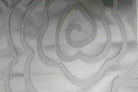 silver ROLLS ROYCE Jacquard Fabric by the Yard - 58 Inch Wide