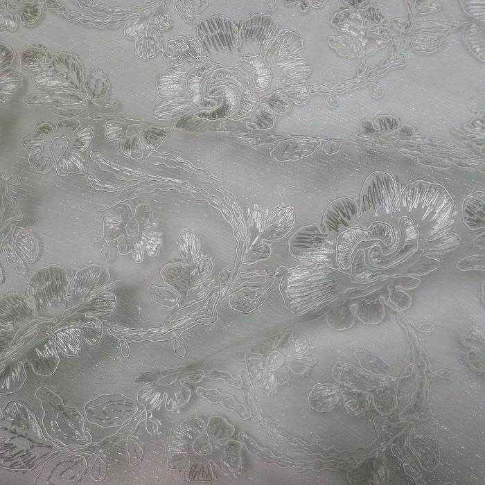 ivory ROSEDALE Lace Fabric by the Yard - 53 Inch Wide