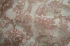 pink-1 ROSEDALE Lace Fabric by the Yard - 53 Inch Wide