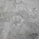 white-1 ROSEDALE Lace Fabric by the Yard - 53 Inch Wide