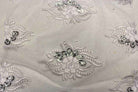 white-1 ROUNDAROSE Lace Fabric by the Yard - 54 Inch Wide