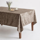 Riverdale Champagne Tablecloth