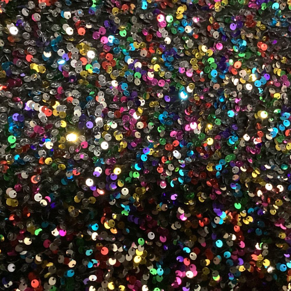 Stretch Velvet Sequin Fabric by The Yard