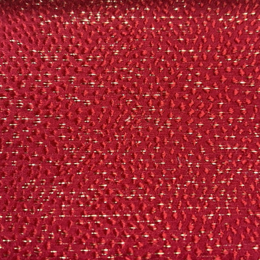 Sparkle Metallic Jacquard Tablecloth - Red