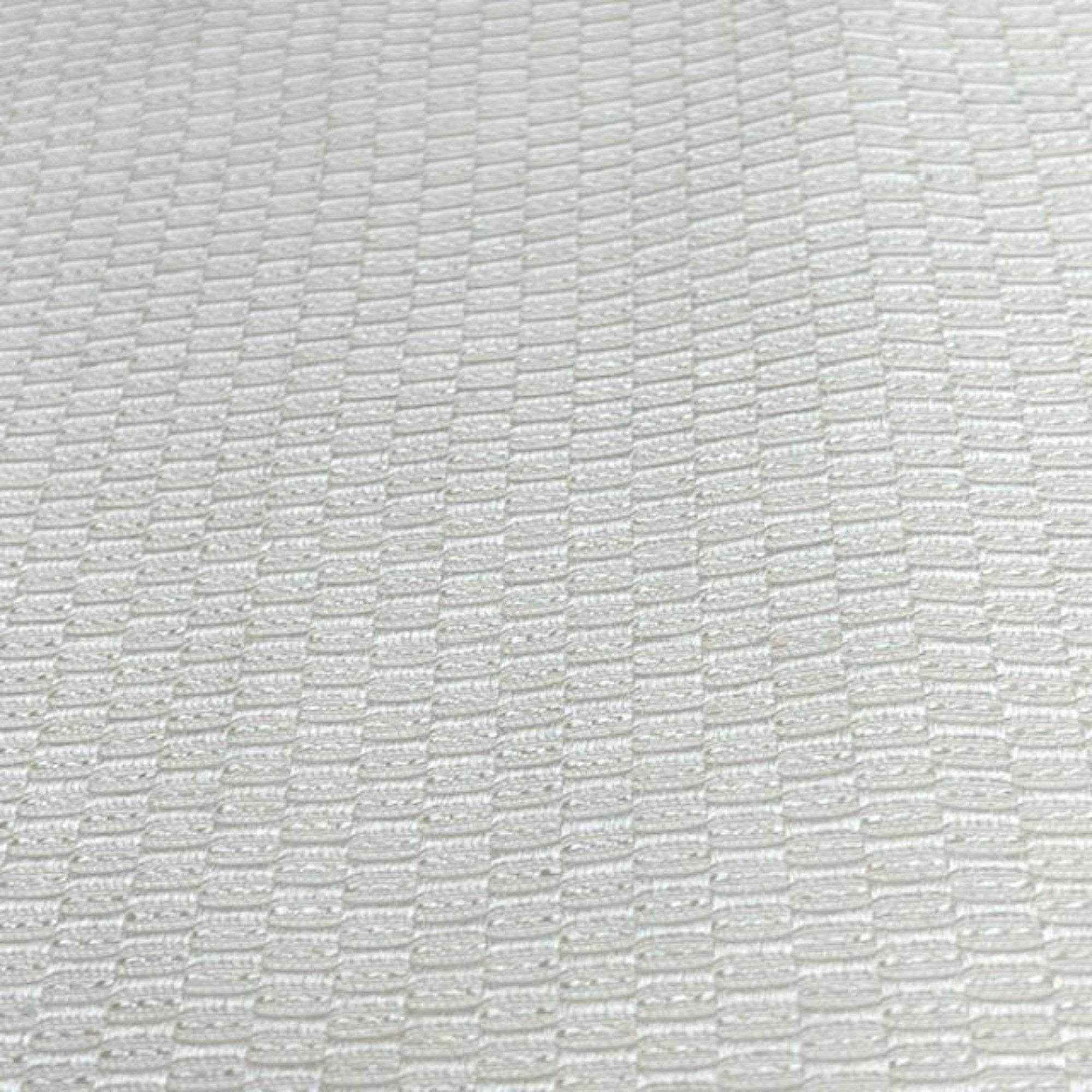 White Sprite Jacquard Fabric by the Yard - 115 Inch Wide