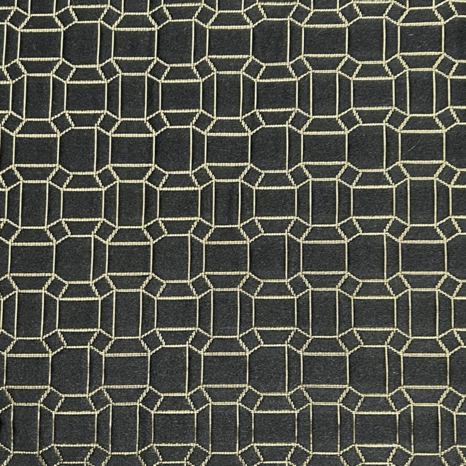Midnight Square Jacquard, Quilted Look - Custom Tablecloths