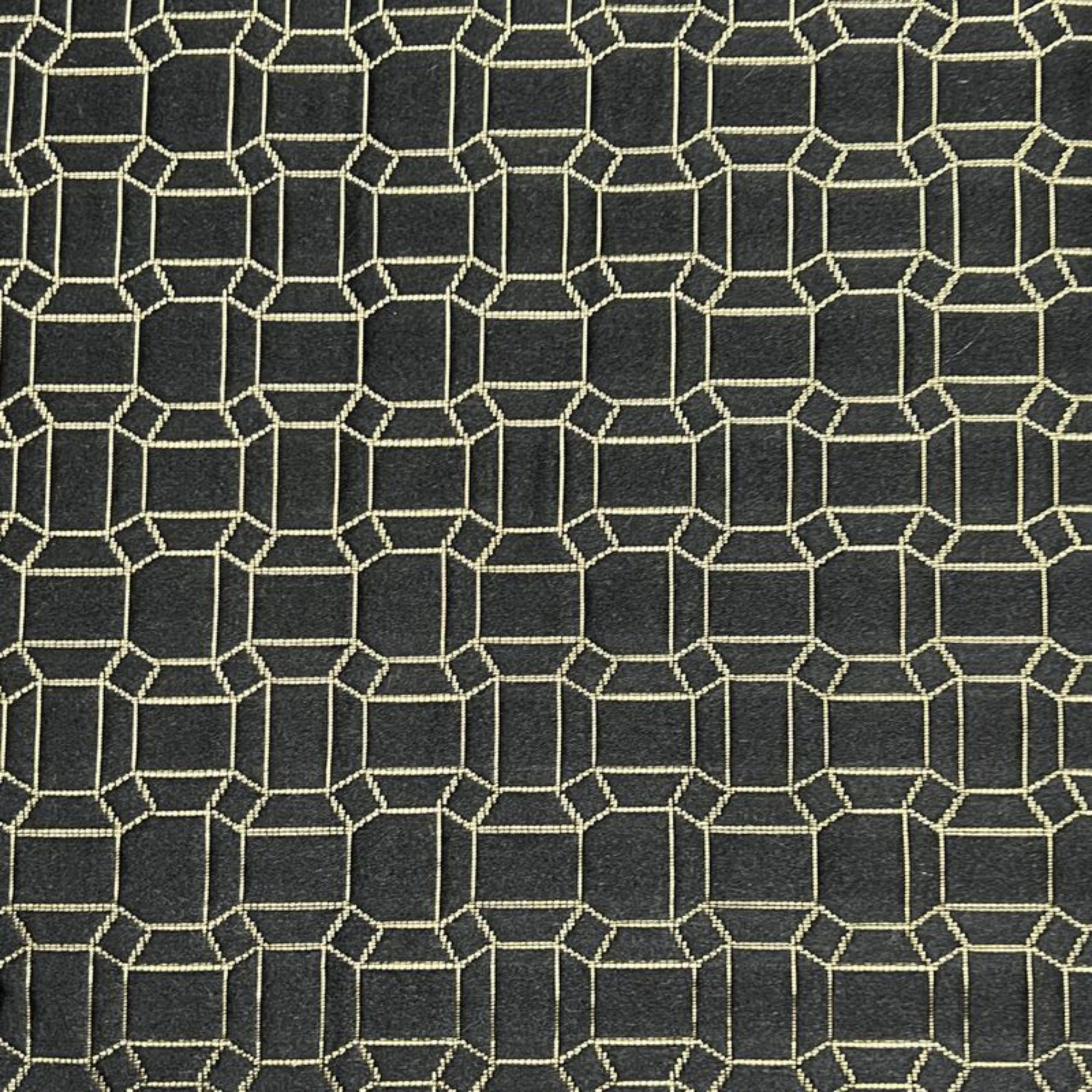 Midnight Square Jacquard, Quilted Look - Custom Tablecloths