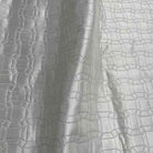 Snow Square Jacquard Fabric by the Yard - 115 Inch Wide