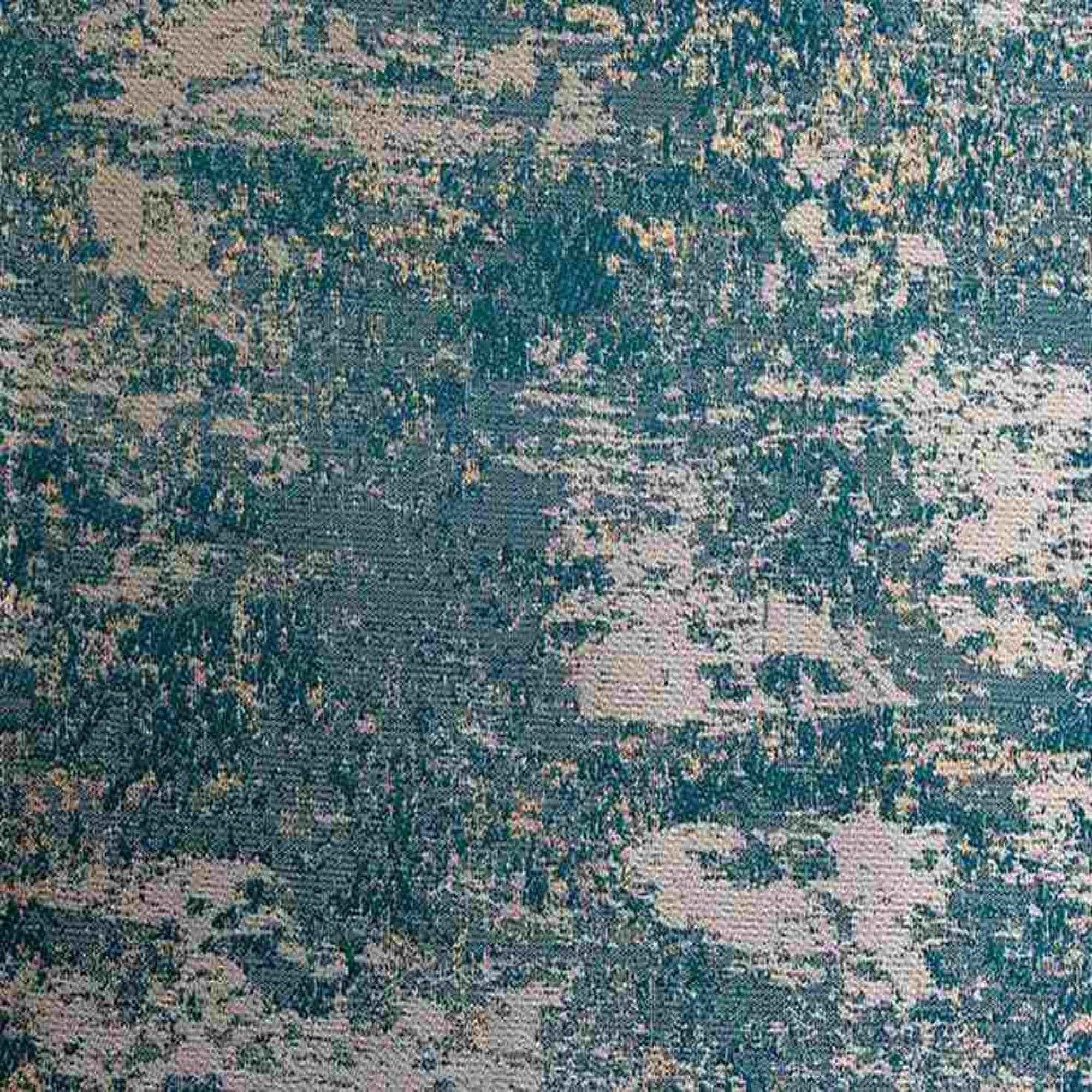 Green Stardust Metallic Jacquard Fabric by the Yard - 58 Inch Wide