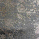 Teal Stardust Metallic Jacquard Fabric by the Yard - 58 Inch Wide