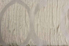 ivory SUPERB/STKCH Jacquard Fabric by the Yard - 55 Inch Wide