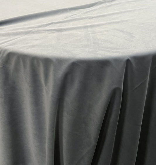 Soft Velvet | Tablecloth - Charcoal