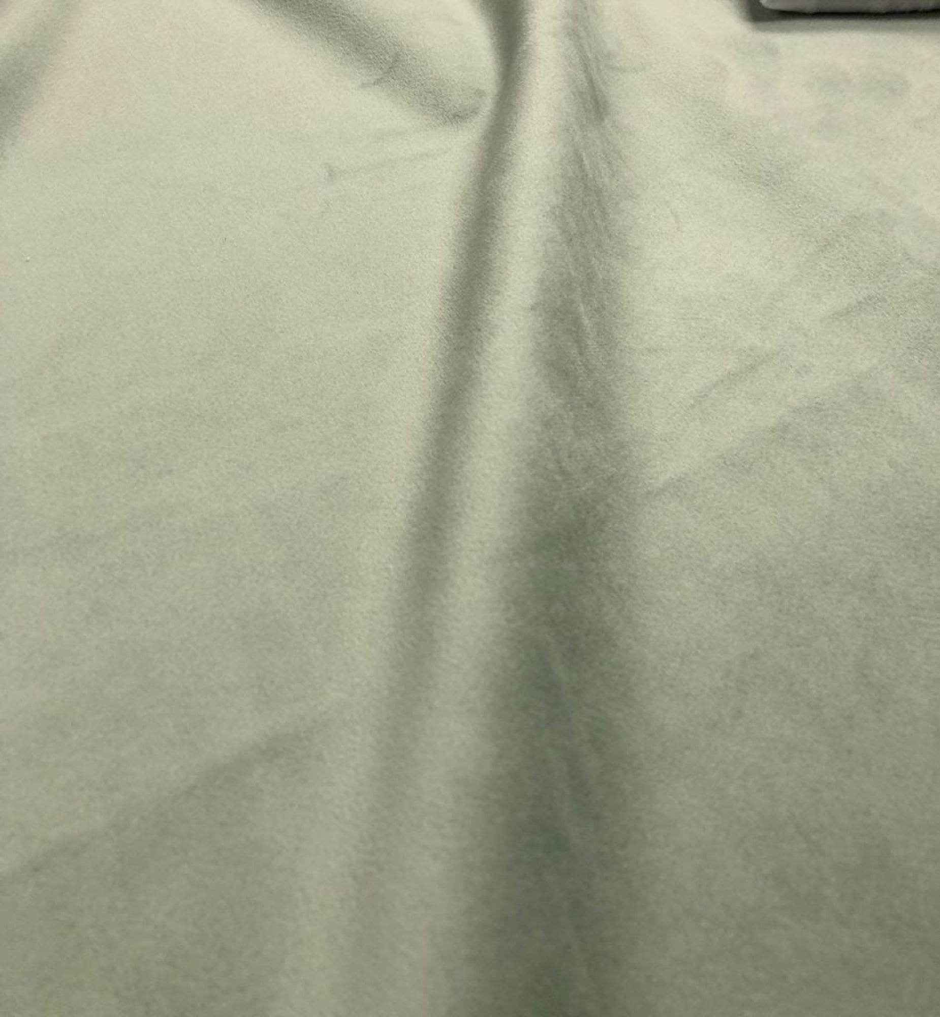 Soft Green Soft Velvet Fabric by the Yard - 72 Inch Wide