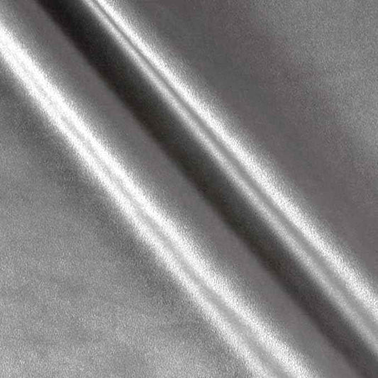 Gray Shiny Velveteen - Custom Tablecloths