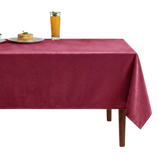 Shiny Velvet  Tablecloth- Malaga
