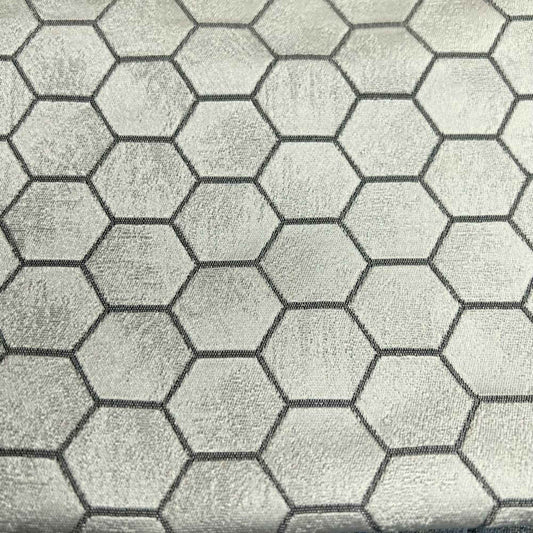 Silver Gastonia Jacquard - Custom Tablecloths