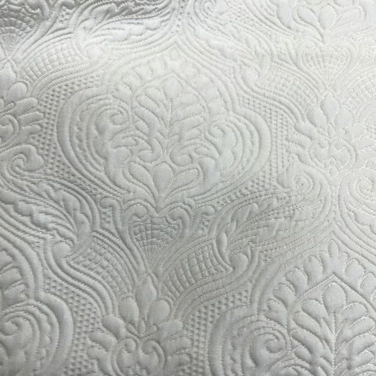 Treasure Jacquard, Quilted Look | Tablecloth - White