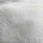 White Treasure Jacquard Fabric by the Yard - 115 Inch Wide