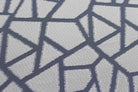 Delft Triangle Metallic Jacquard Fabric by the Yard - 58 Inch Wide
