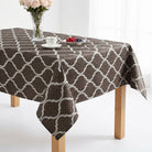 Times_Around Chocolate Tablecloth