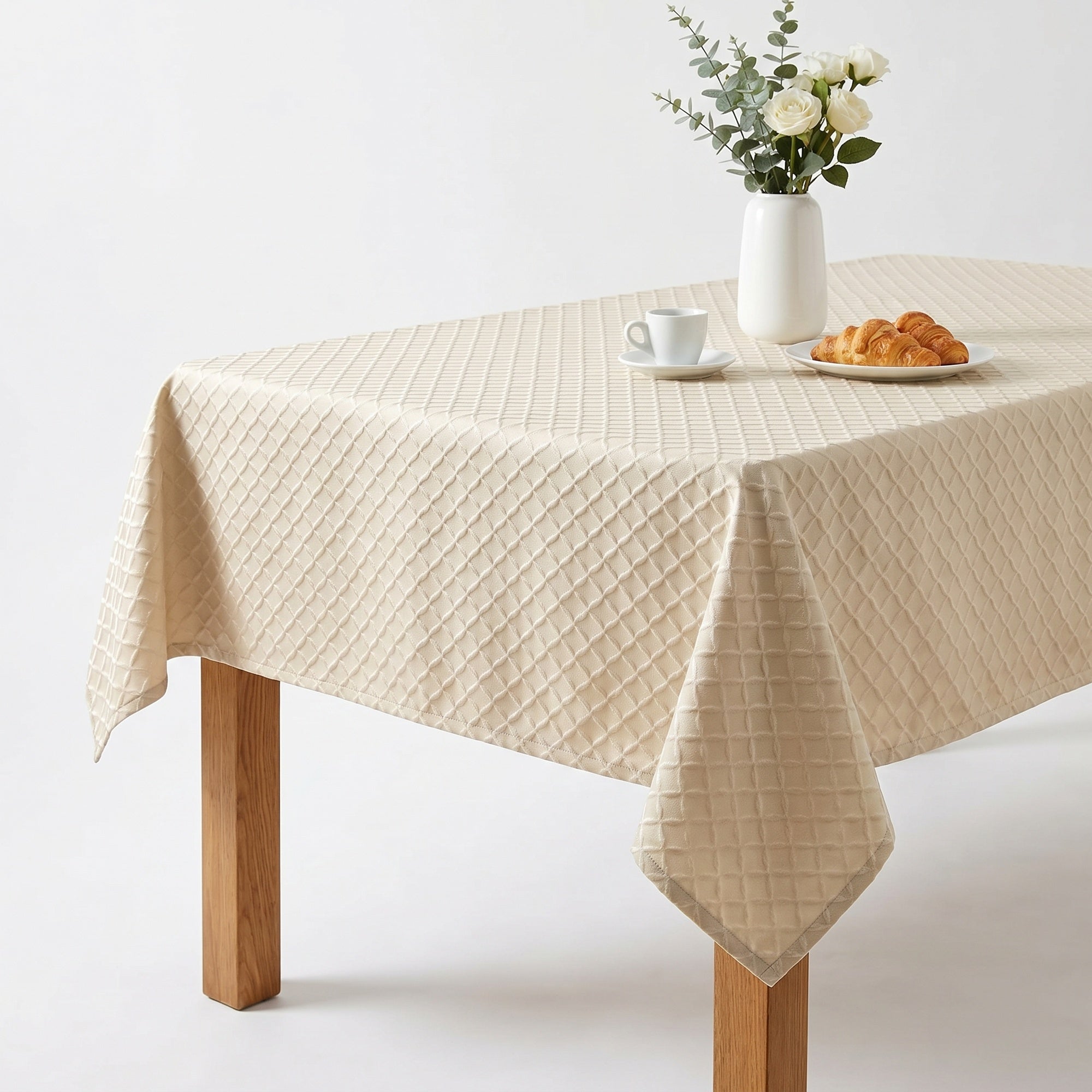 Times Table Champagne Tablecloth