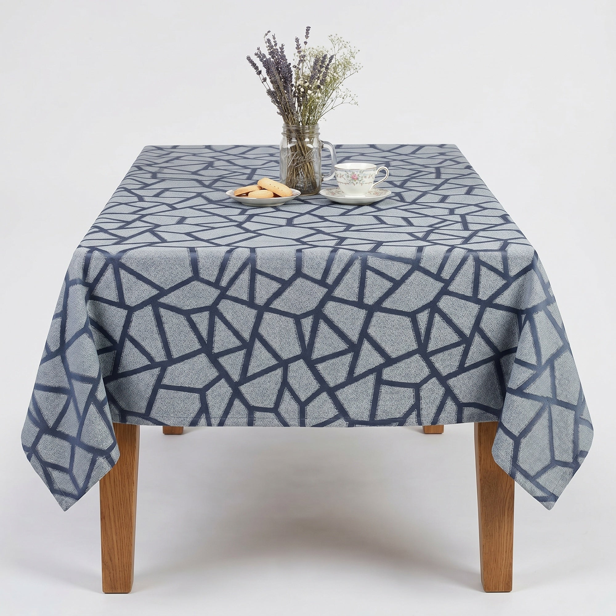 Triangle Delft Tablecloth