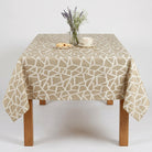 Triangle Gold Tablecloth