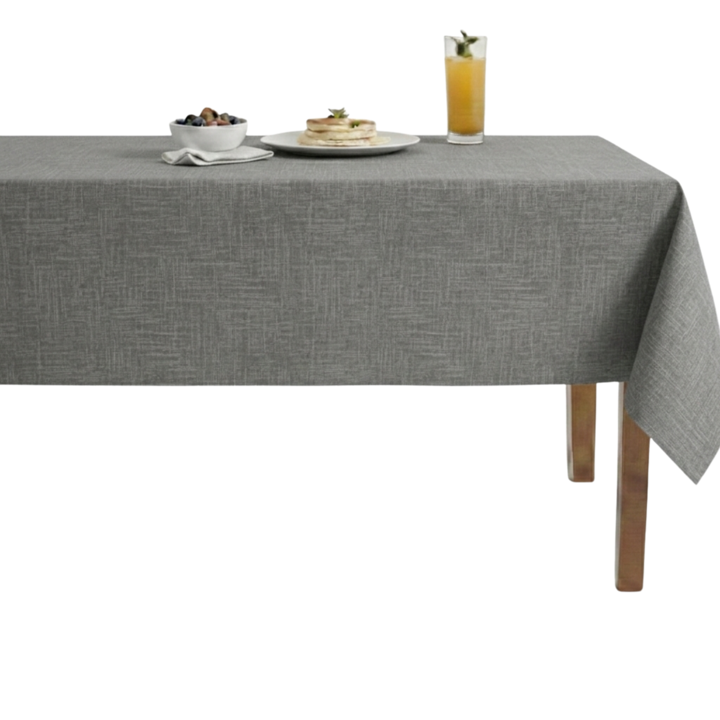 Chrisma Jacquard Tablecloth - Grey