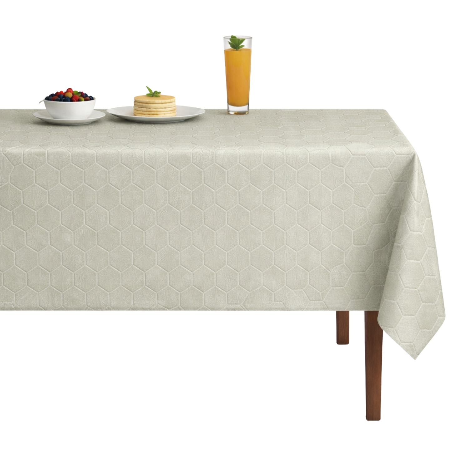 Gastonia Jacquard Tablecloth - Beige