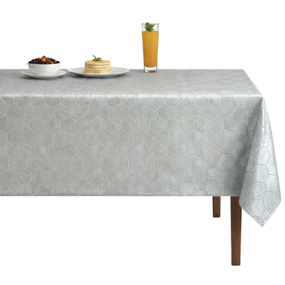 Gastonia Jacquard Tablecloth - White