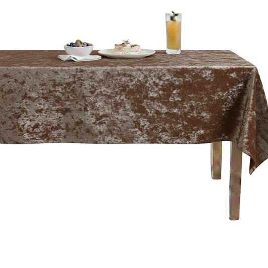 Riverdale Crushed Velvet Tablecloth – Rosset