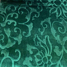 Forest Brocade Velvet Fabric by the Yard