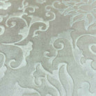 Ivory Brocade Velvet Fabric by the Yard