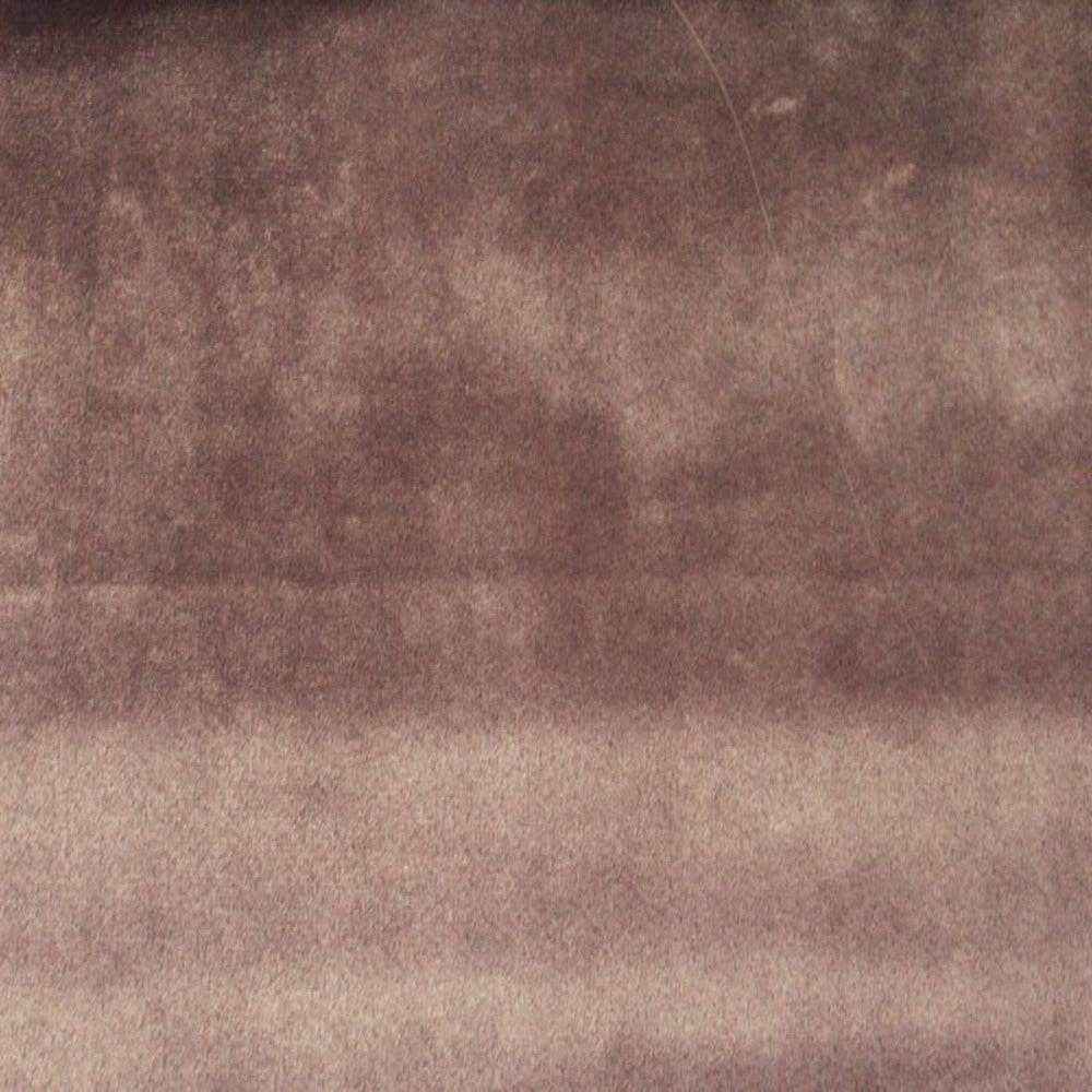 Mauve Shiny Velvet Fabric by the Yard - 72 Inch Wide