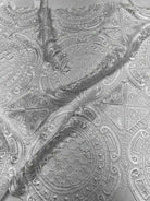 white-1 VENICE Lace Fabric by the Yard - 52 Inch Wide