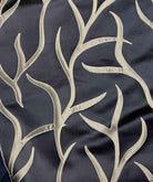 Black Vine tree Jacquard Fabric by the Yard - 115 Inch Wide