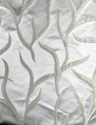 Off White Vine tree Jacquard Fabric by the Yard - 115 Inch Wide