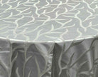 Off White Vine tree Jacquard Fabric by the Yard - 115 Inch Wide