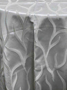 Off White Vine tree Jacquard Fabric by the Yard - 115 Inch Wide