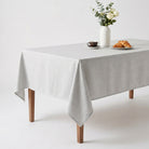 Veluxe Ant White Tablecloth