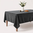 Veluxe Black Tablecloth