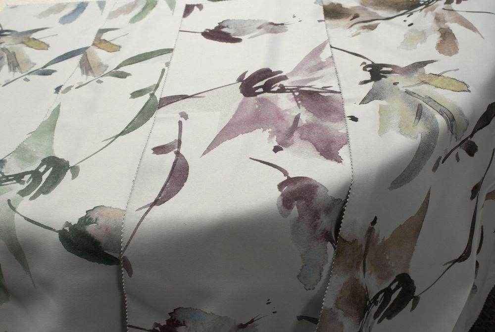 purple GLORY Digital print Fabric by the Yard - 118 Inch Wide