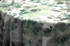 green GRACEFUL Digital print Fabric by the Yard - 118 Inch Wide