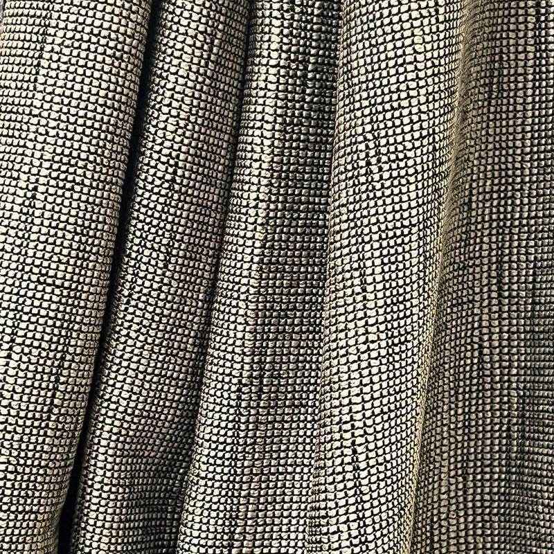 Mocha York Jacquard Fabric by the Yard - 115 Inch Wide