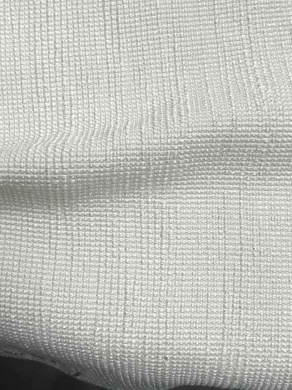 York Jacquard, Textured Feel - Tablecloth - White