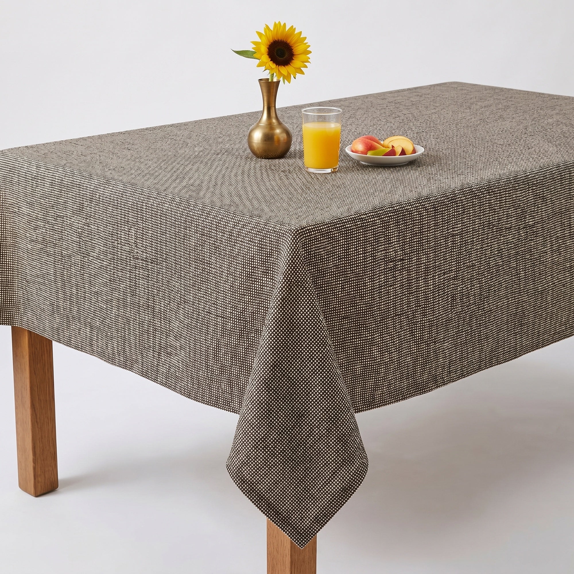 York Khaki Tablecloth